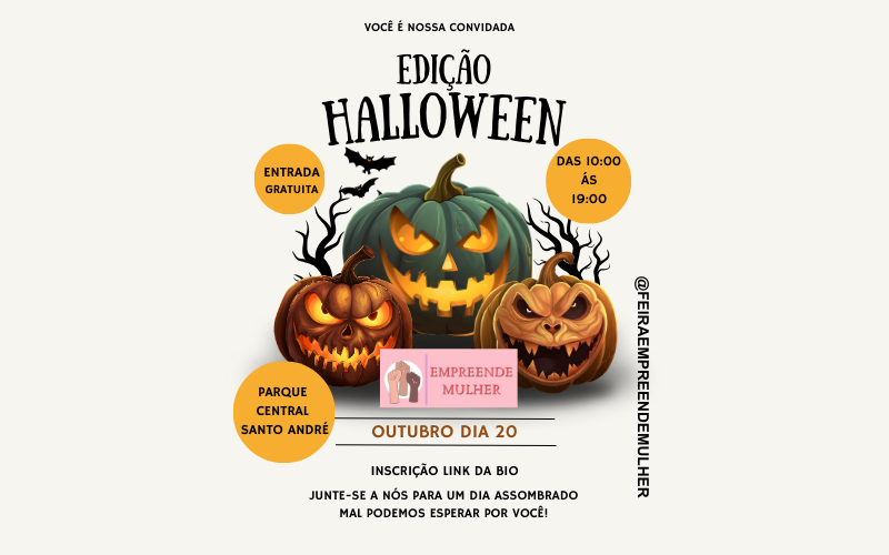 Edição Festa de Halloween